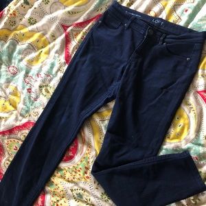 Loft dark blue jeans